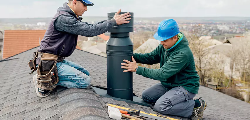 Chimney Flashing Replacement for Storm Damage in Saint Charles