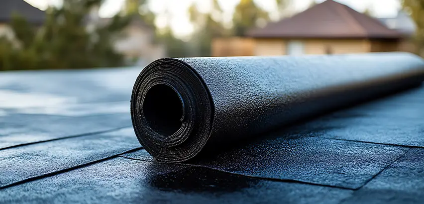 Rubber Flat Roof Replacement in Saint Charles