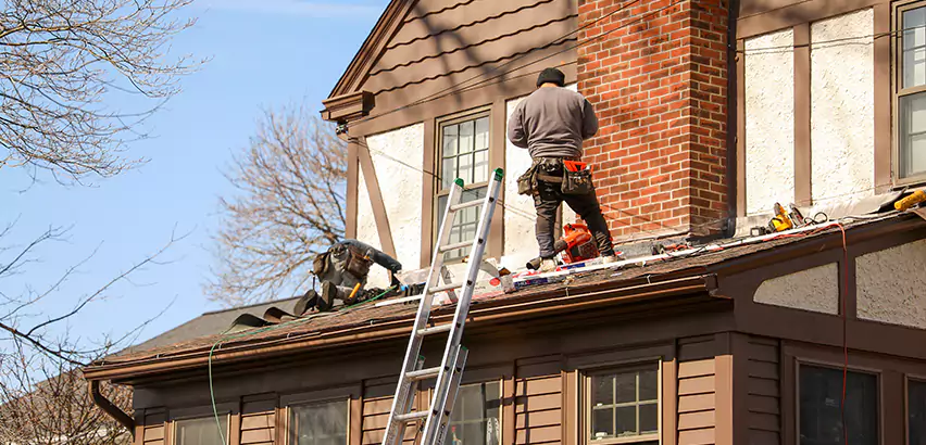 Roof Siding Trim Repair in Saint Charles