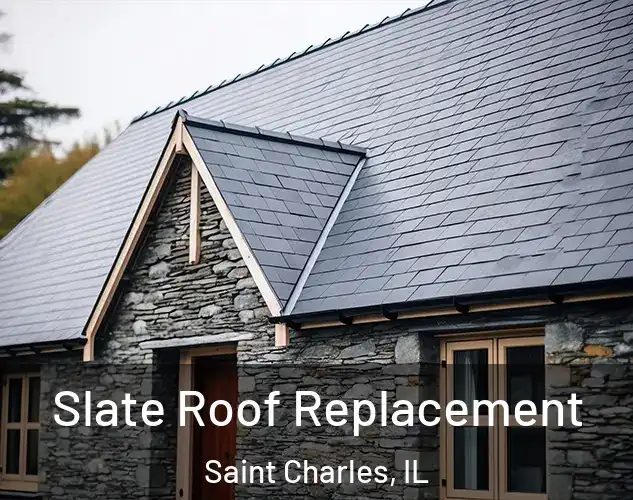  Slate Roof Replacement Saint Charles, IL