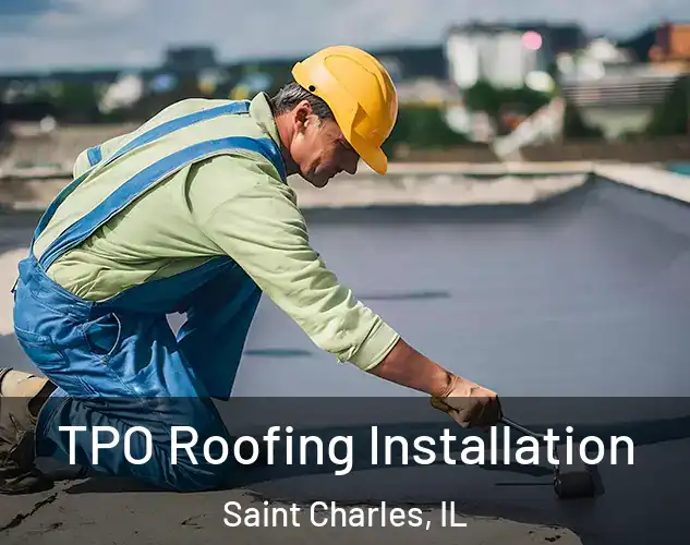  TPO Roofing Installation Saint Charles, IL